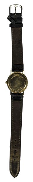 Ray Bradbury's Tiffany & Co. Gold Wrist Watch