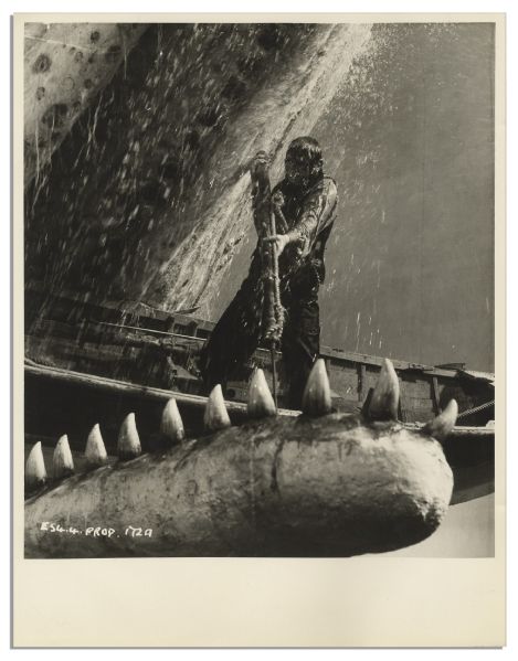Ray Bradbury Personally Owned Lot of 33 Movie Stills From ''Moby Dick'', The 1956 Version Starring Gregory Peck & Co-Written by Bradbury -- Each Photo Measures 8'' x 10''