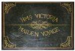 Ray Bradbury Personally Owned Chest of Drawers -- Fun Piece in the Style of Luggage Aboard the HMS Victoria
