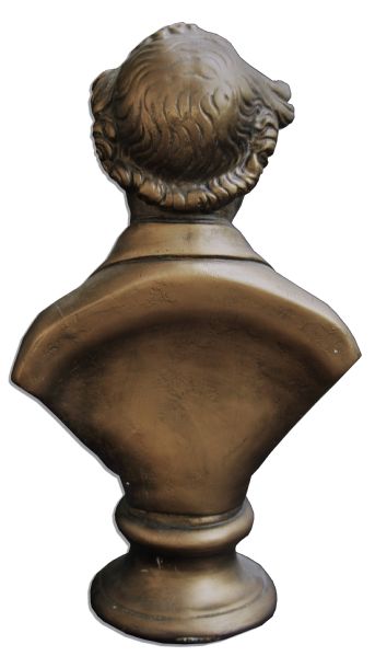 Ray Bradbury Personally Owned Charles Dickens Bust