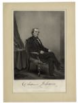 Andrew Johnson Clipped Signature as President