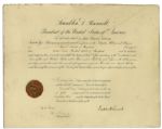 Franklin D. Roosevelt Document Signed as President -- Large Document Measures 19.75'' x 15.5''