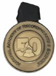 Grammy Nomination Medal From the 50th Annual Ceremony in 2008 -- Solid Bronze Medal Made by Tiffany & Co.