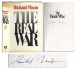 Richard Nixon Signed First Printing of The Real War -- Uninscribed