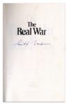 Richard Nixon Signed First Printing of ''The Real War'' -- Uninscribed