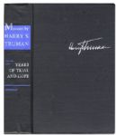 Harry Truman Signed Page of His Memoirs