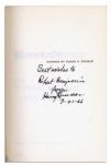 Harry S. Truman Signed Volume II of His ''Memoirs''