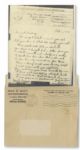 Rene Gagnon V-Mail & Autograph Letter Signed Three Times -- ''...get one thing straight I'm not on any picnic...These Pacific Island are not what you think...full of dancing hula girls...''