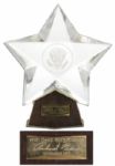 Richard Nixon 1972 Presidential Star Award -- Gifted to Supporters on the Heels of His Re-Election