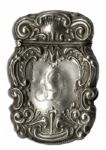 Marlene Dietrich Sterling Silver Vesta Case
