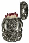 Marlene Dietrich Sterling Silver Vesta Case