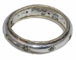 Marlene Dietrich Personally Owned Silver Tone Gem-Set Ring