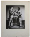 Ray Bradbury Personally Owned Lot of Photos From ''The Wonderful Ice Cream Suit'' -- Eight Large Still Photos From the Stage Production -- 10.25'' x 13.25''