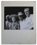 Ray Bradbury Personally Owned Lot of Photos From ''The Wonderful Ice Cream Suit'' -- Eight Large Still Photos From the Stage Production -- 10.25'' x 13.25''