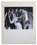 Ray Bradbury Personally Owned Lot of Photos From ''The Wonderful Ice Cream Suit'' -- Eight Large Still Photos From the Stage Production -- 10.25'' x 13.25''