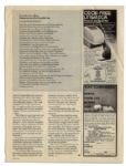 Ray Bradbury Hand-Labeled File Folder, Housing Clipped Article From ''Cat Fancy'' Magazine of a Bradbury Interview About the Family Cats Including Their Favorite ''Nutty'' -- COA From Estate