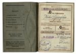 German Nazi Identification Books -- For Two Luftwaffe Pilots