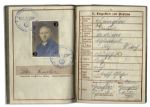 German Nazi Identification Books -- For Two Luftwaffe Pilots