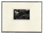 Ray Bradbury Owned Art -- Photograph, 2 Limited Editions Prints by Marianne Lane & James Moore & Hummingbird Pointillism Print -- Near Fine -- With COA From Estate