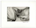 Suite of Ralph Nelson Photos in Signed Displays -- From Ray Bradbury's Personal Collection