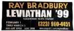 Two Giant Banners Personally Owned by Ray Bradbury -- From The Stage Productions of ''Leviathan 99'' and ''Almost Midnight''