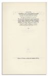 Eleanor Roosevelt ''On My Own'' Signed Autobiography