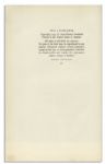 Eleanor Roosevelt Signed First Edition of Her Book, ''This I Remember''