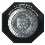 Trophy From the 1988 F.A. Charity Shield Football Contest -- Awarded to Player of the Liverpool Club at Wembley Stadium