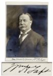 President William Howard Taft Signed Photo