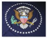 Presidential Flag From the Truman Administration Used for Presidential Parades in 1948 -- Grand Cloth Flag in Full Color Measures 75'' x 59''