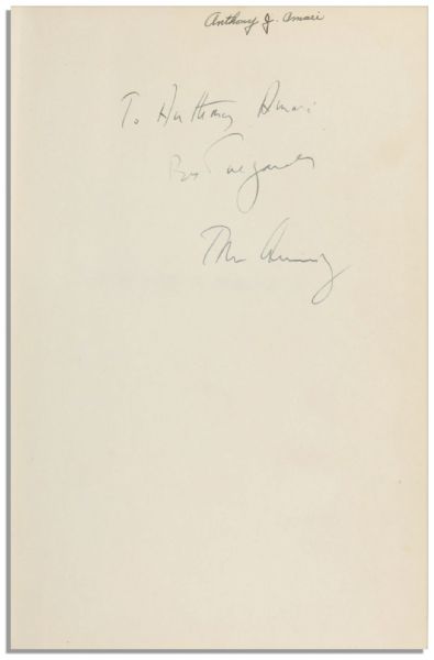 John F. Kennedy Signed Copy of ''Profiles in Courage'' -- With Dustjacket