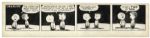 1954 Peanuts Comic Strip Featuring Charlie Brown & Shermy
