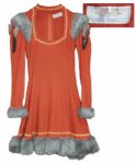 Carol Burnett Dress Worn on The Carol Burnett Show -- Designed by Oscar Nominated Costumer Bob Mackie