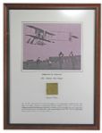 Fabric From the Wright Brothers ''Vin Fiz'', the First Airplane to Cross the United States