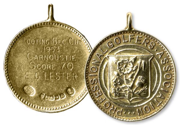 PGA's Tooting Bec Cup From the 1953 British Open -- Won by Eric G. Lester for the Lowest Single Round During the Championship -- Lester Shot 70