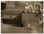 Willie Mays Signed Catch Photo -- 16 x 20 of Mays Incredible 1954 World Series Catch -- With Mays Say Hey Hologram -- Very Good