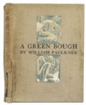William Faulkner Signed ''A Green Bough'' -- Rare Limited Edition of Faulkner's Poetry