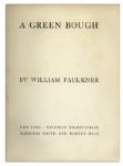 William Faulkner Signed ''A Green Bough'' -- Rare Limited Edition of Faulkner's Poetry