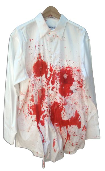 Sean Penn Screen-Worn ''Bloody'' Suit From ''What Just Happened'' Released in 2008 -- The Year of His Second ''Best Actor'' Win at The Academy Awards