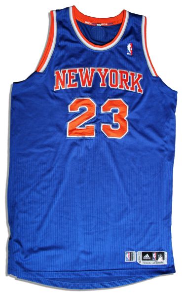 Marcus Camby New York Knicks Jersey -- Game-Used Against Toronto Raptors to Clinch Playoff Spot -- 22 March 2013