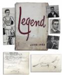 HOFer Sandy Koufax Signed High School Yearbook -- ...To be successful and make my family proud of me... -- With JSA LOA
