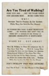 Scarce Flyer Issued by the Black Opposition to the Montgomery Bus Boycott -- ...There isnt a chance in the world of breaking segregation in Montgomery...