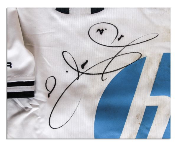 Tottenham Hotspur Football Shirt Match-Worn and Signed by Michael Dawson