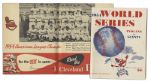 1954 Cleveland Indians World Series Program -- From Cleveland Stadium