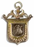 Gold Medal Awarded to Sheffield United Footballer Ernest Needham in 1909