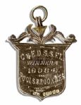 Gold Medal Awarded to Sheffield United Footballer Ernest Needham in 1909