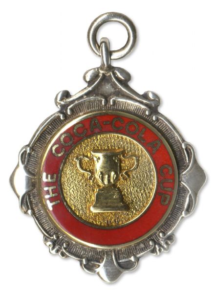 League Cup Runners-Up Medal Awarded to Middlesbrough Steve Vickers
