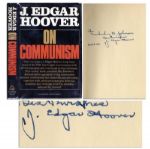 J. Edgar on Communism Signed by the Infamous FBI Director