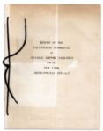 1927 Report on New York City's First Airport -- With Five Maps of Potentially Suitable Airport Locations