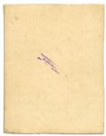 Silent Movie Star William S. Hart Signed Photo